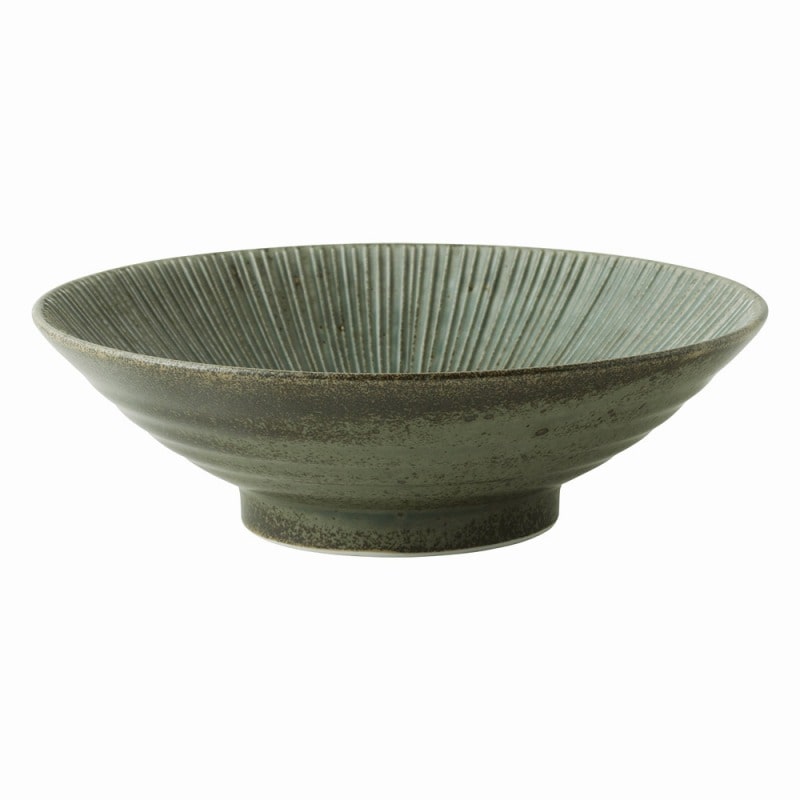 金正陶器 わび うぐいす千段8.0めん鉢 1個（ご注文単位1個）【直送品】