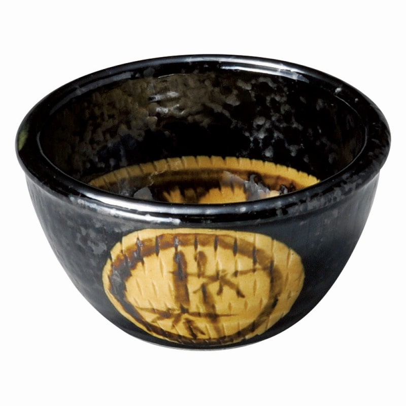 金正陶器 引出天目松竹梅玉渕3.3鉢 1個(ご注文単位1個)【直送品】