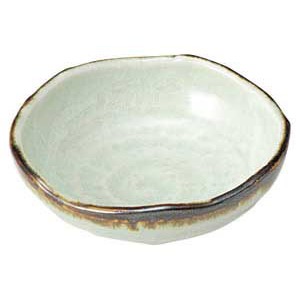 金正陶器 翠玉(貫入)ロクベ 3.6ボール 1個(ご注文単位1個)【直送品】