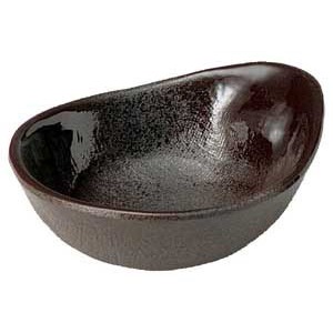 金正陶器 鉄釉布目とんすい 1個(ご注文単位1個)【直送品】