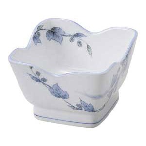 金正陶器 清彩つた花角4.5小鉢 1個(ご注文単位1個)【直送品】