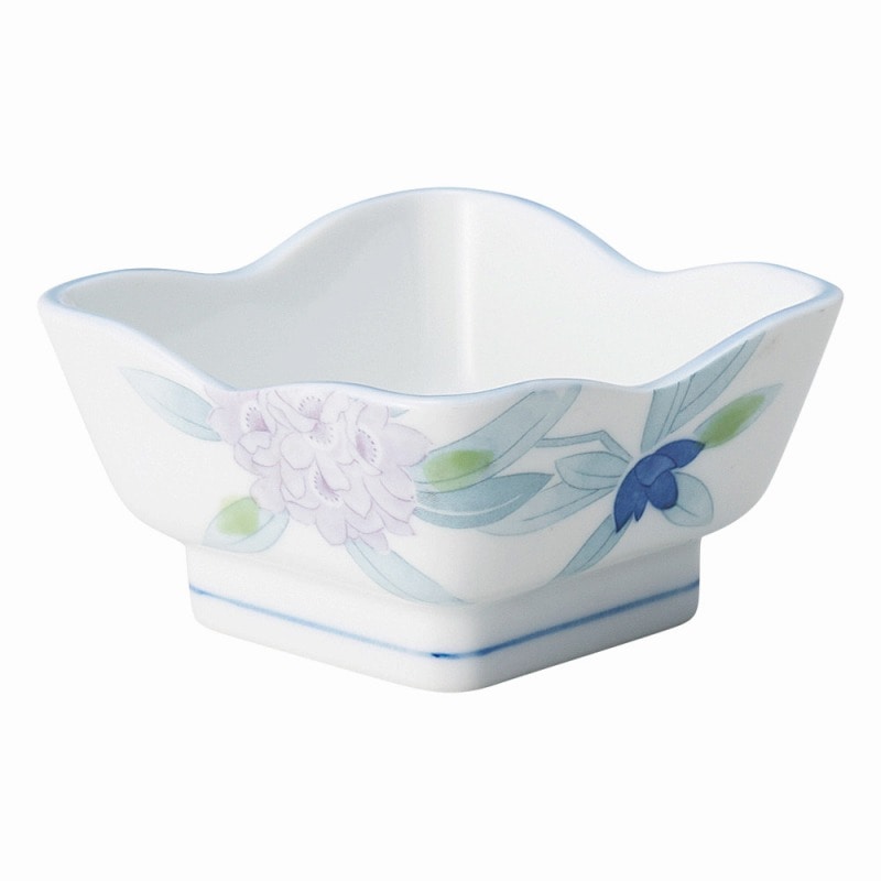 金正陶器 しゃくなげ花角千代口 1個(ご注文単位1個)【直送品】