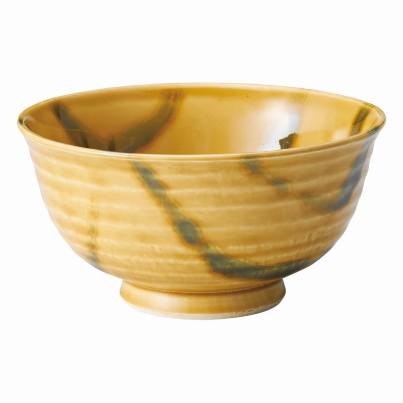 金正陶器 黄交趾5.5深口丼 1個(ご注文単位1個)【直送品】
