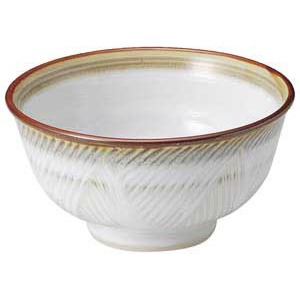 金正陶器 乳白深口5.5多用丼 1個(ご注文単位1個)【直送品】