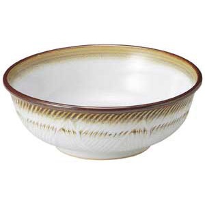 金正陶器 乳白7.5ラーメン丼 1個(ご注文単位1個)【直送品】