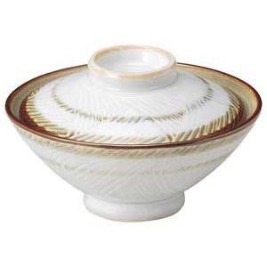 金正陶器 乳白のり茶(身) 1個(ご注文単位1個)【直送品】