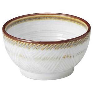 金正陶器 乳白釜上3.6鉢 1個(ご注文単位1個)【直送品】