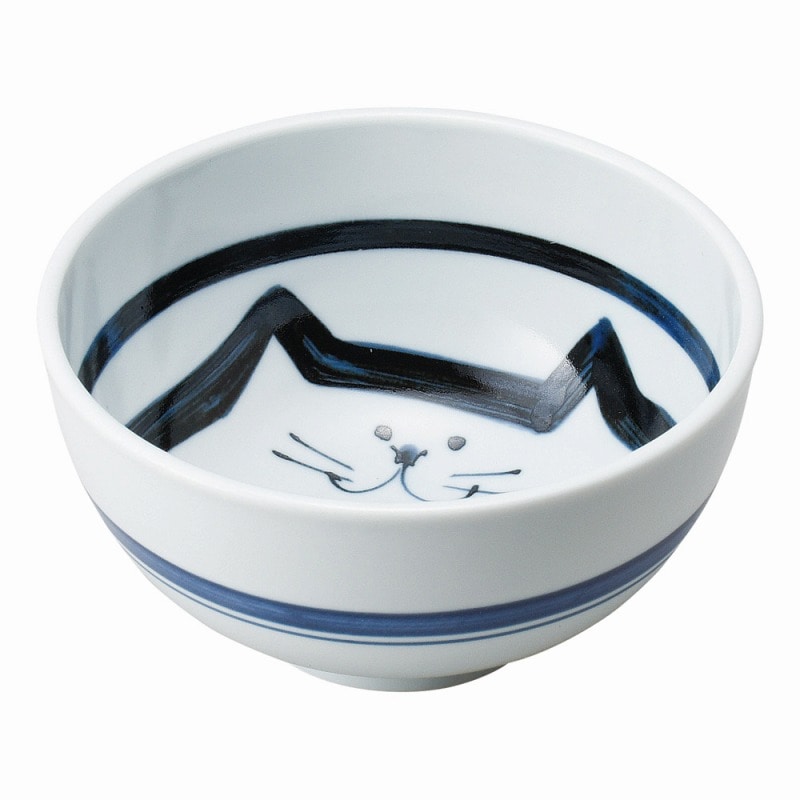 金正陶器 ねこ軽々丼 大 1個(ご注文単位1個)【直送品】
