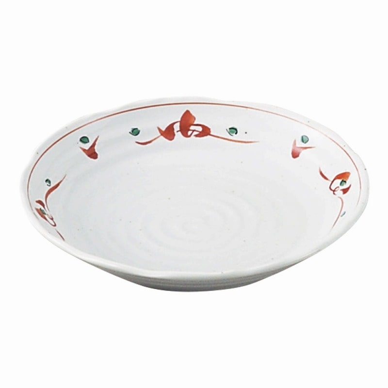 金正陶器 赤絵唐草紋7.0深皿 1個（ご注文単位1個）【直送品】