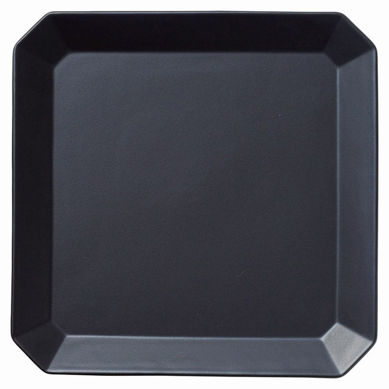 金正陶器 デプレブラック八角プレートL 1個(ご注文単位1個)【直送品】