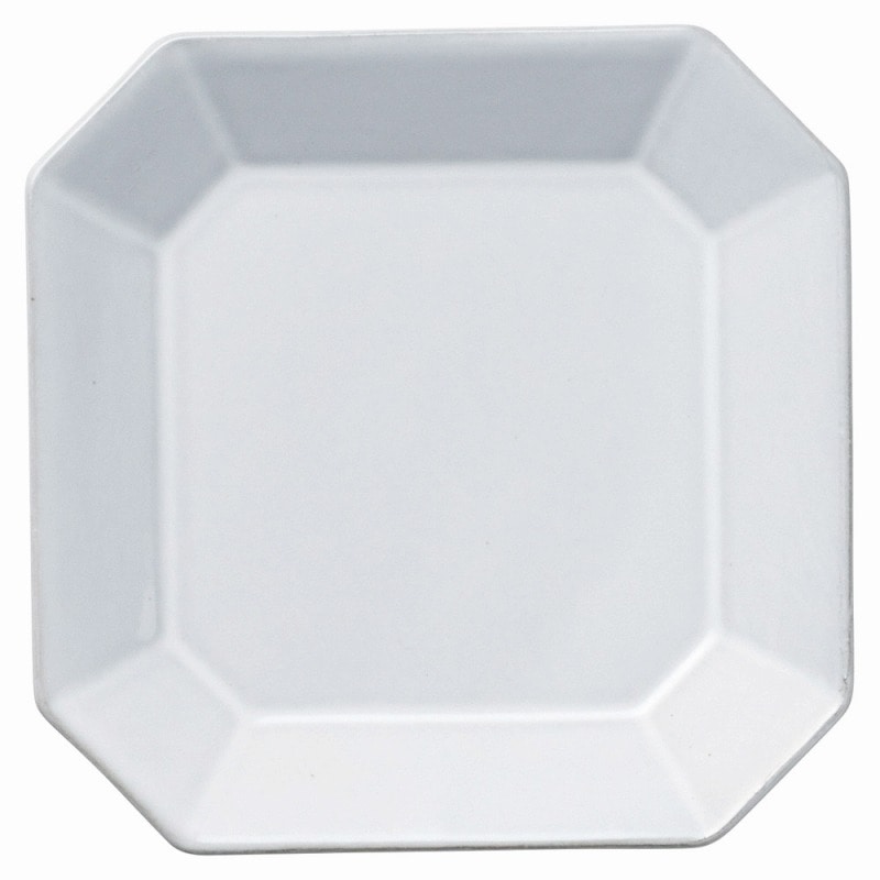 金正陶器 デプレホワイト八角プレートS 1個(ご注文単位1個)【直送品】