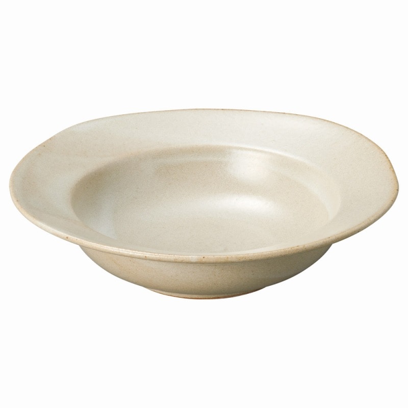 金正陶器 ワイドリムアイボリー19㎝スープ 1個(ご注文単位1個)【直送品】