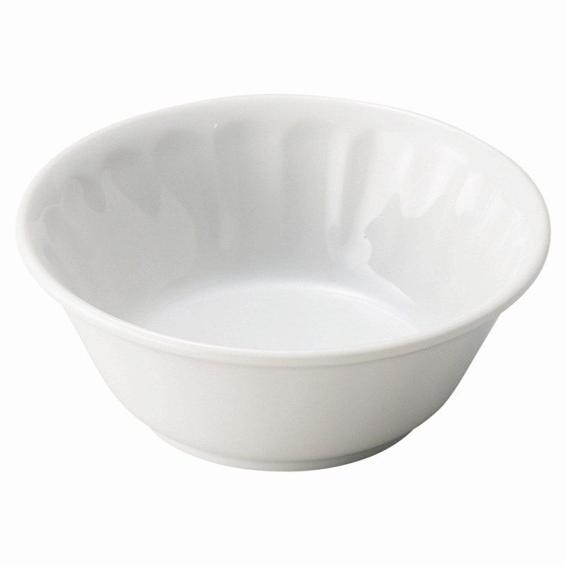 金正陶器 プルームホワイト12㎝ボウル 1個(ご注文単位1個)【直送品】