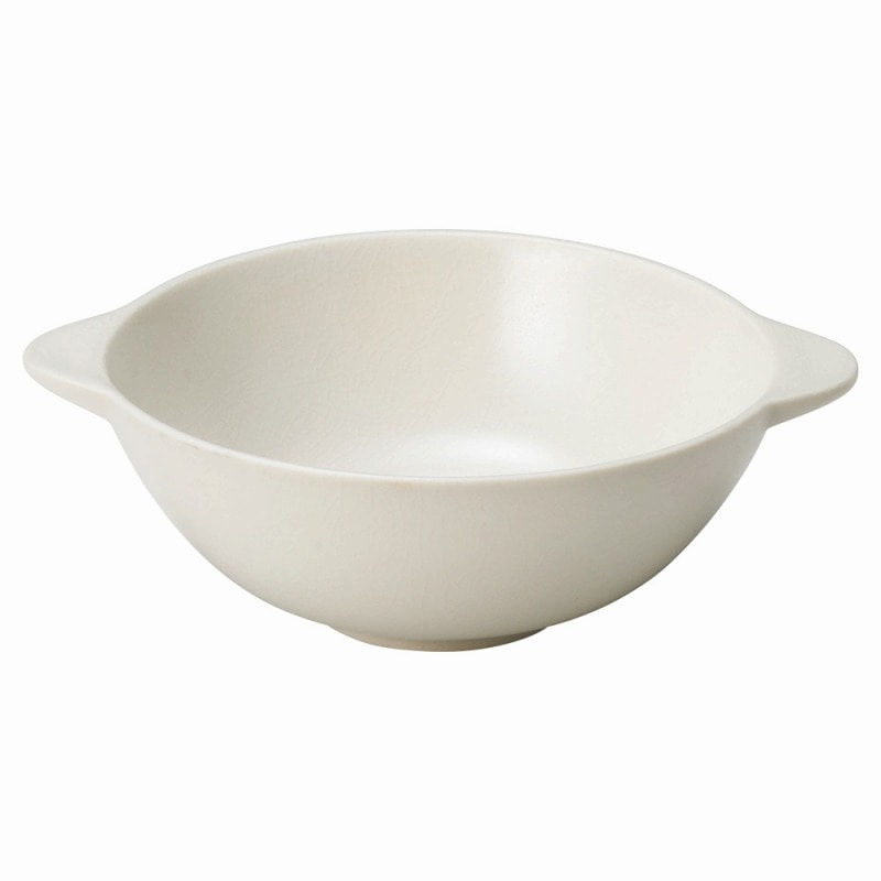 金正陶器 ナチュラル貫入ホワイトスープカップ 1個(ご注文単位1個)【直送品】