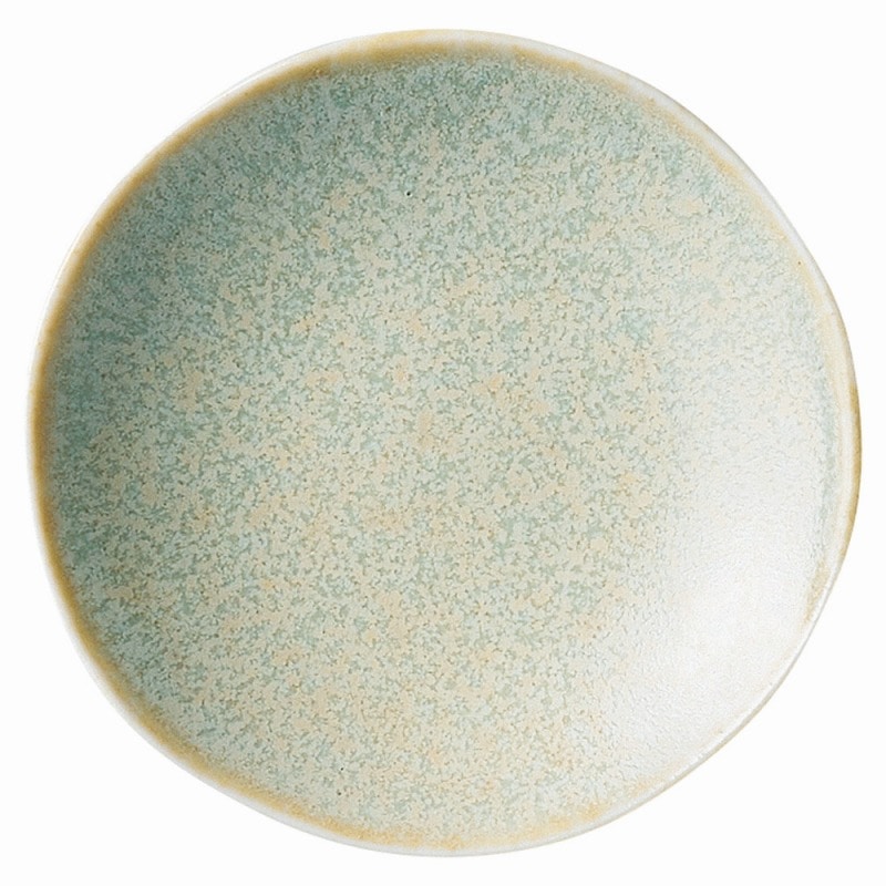金正陶器 シルバーグリーン豆皿 1個(ご注文単位1個)【直送品】