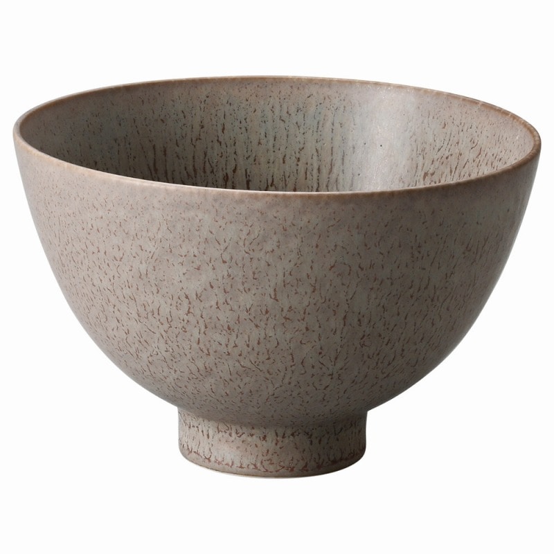金正陶器 グレージュブラウン碗M 1個(ご注文単位1個)【直送品】