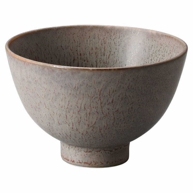 金正陶器 グレージュブラウン碗S 1個(ご注文単位1個)【直送品】