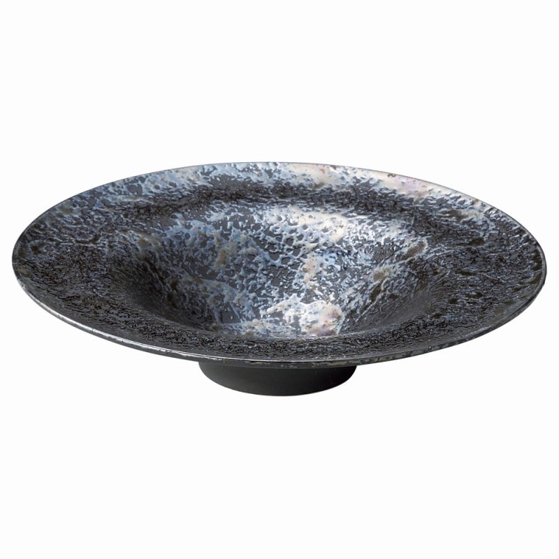 金正陶器 Stella（ステラ）Ⅱ銀光 24㎝ボウルプレート 1個（ご注文単位1個）【直送品】