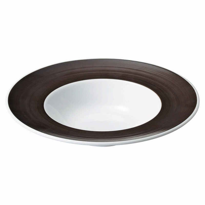 金正陶器 グラシアグラシアブラウン24㎝スープ 1個(ご注文単位1個)【直送品】