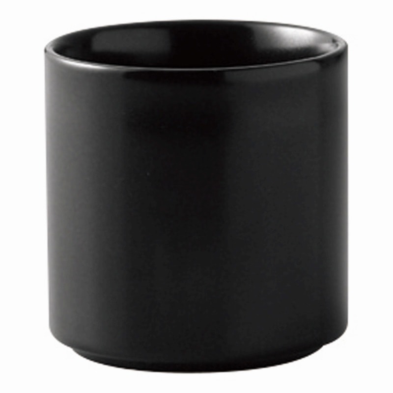金正陶器 TUBE BLACKカップ 1個(ご注文単位1個)【直送品】