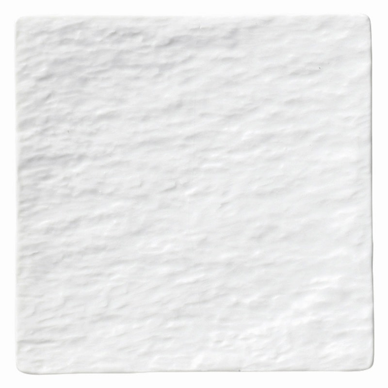 金正陶器 ペトラ ホワイトYK正角 19 1個(ご注文単位1個)【直送品】