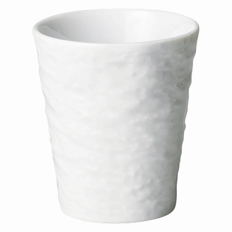 金正陶器 ペトラ ホワイトフリーカップ 1個(ご注文単位1個)【直送品】