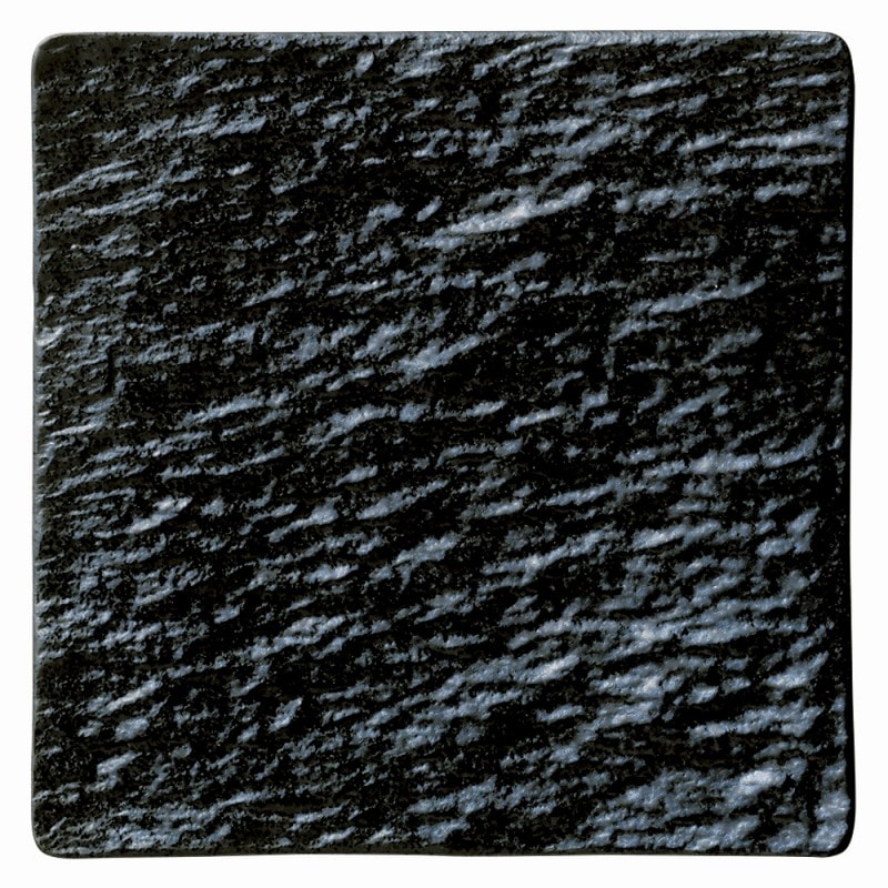 金正陶器 ペトラ ブラックスクエアープレート26 BK 1個(ご注文単位1個)【直送品】