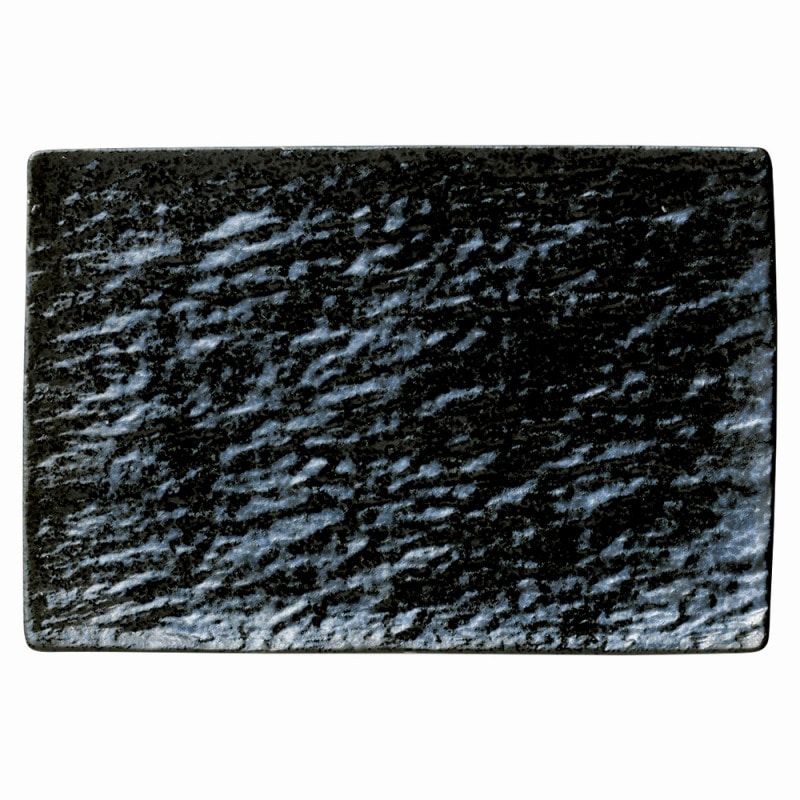 金正陶器 ペトラ ブラックレクタンプレート31 BK 1個(ご注文単位1個)【直送品】