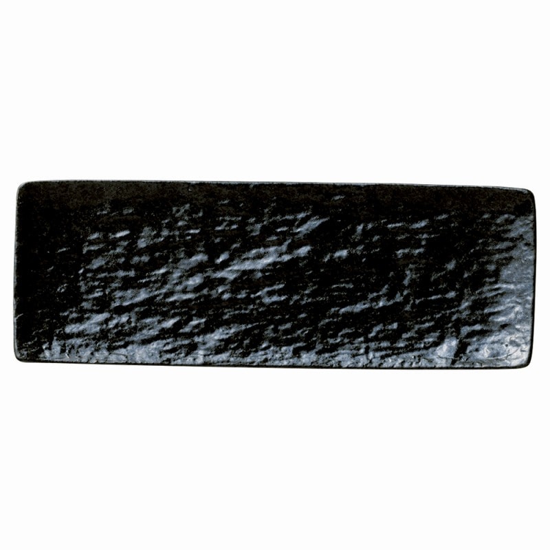 金正陶器 ペトラ ブラックレクタンプレート30 BK 1個(ご注文単位1個)【直送品】