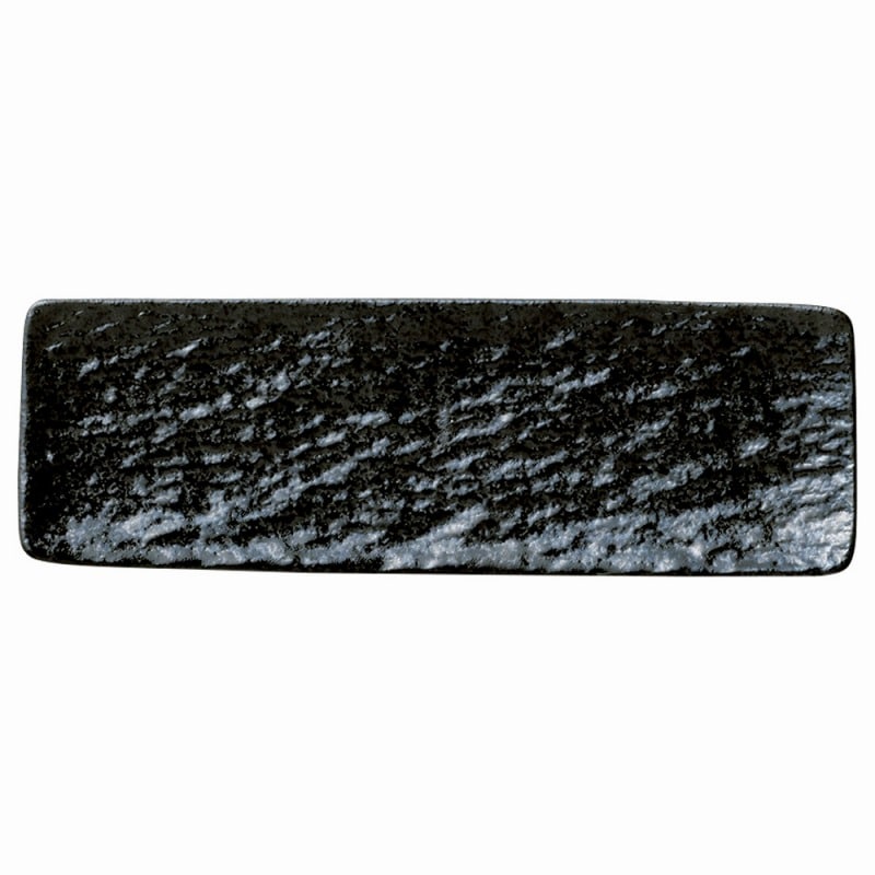 金正陶器 ペトラ ブラックレクタンプレート24 BK 1個(ご注文単位1個)【直送品】