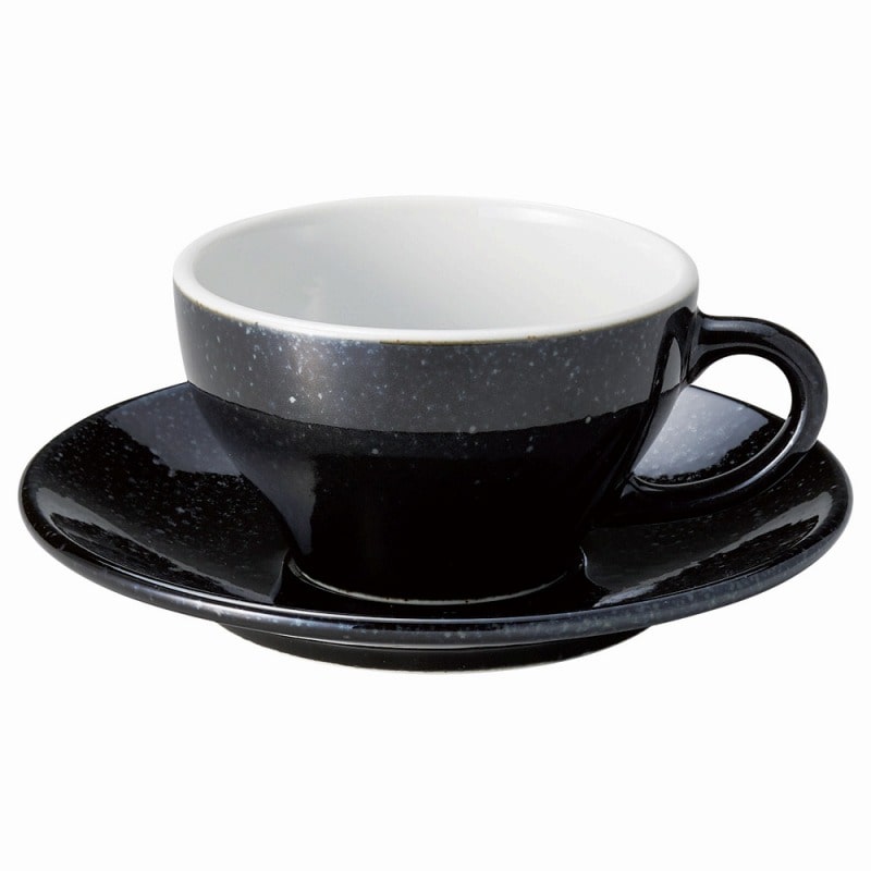 金正陶器 アイリス(ブラック)兼用碗 1個 ※カップ単品のみ(ご注文単位1個)【直送品】
