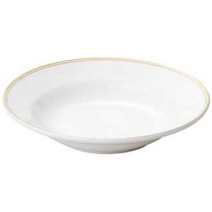 金正陶器 親子金線玉8吋スープ皿 1個(ご注文単位1個)【直送品】