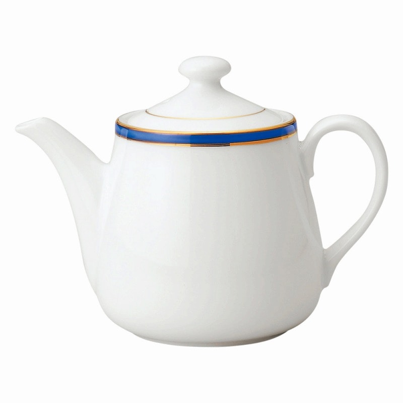 金正陶器 玉渕ブルーラインポット 1個(ご注文単位1個)【直送品】