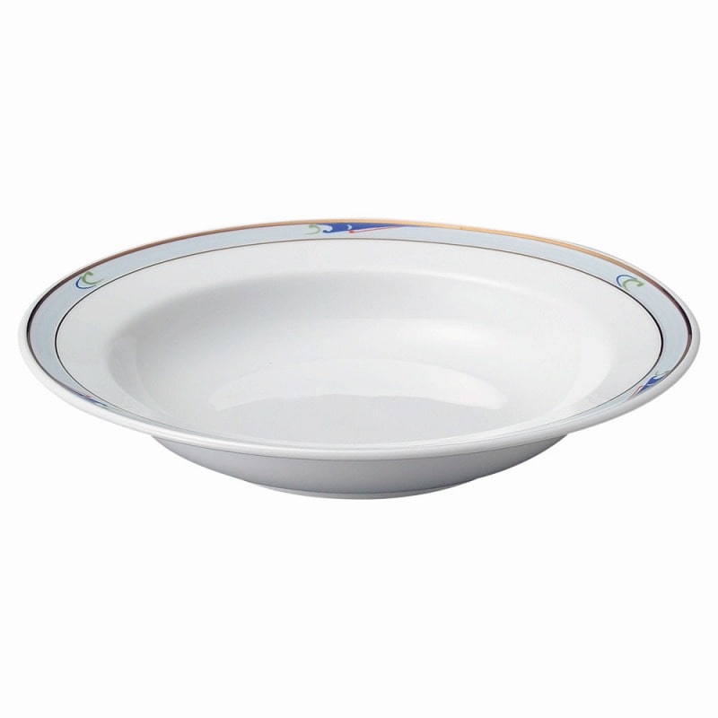 金正陶器 ブルーウェーブ9吋スープ 1個(ご注文単位1個)【直送品】