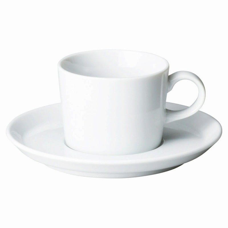 金正陶器 プラット ホワイトコーヒー碗 1個 ※カップ単品のみ（ご注文単位1個）【直送品】