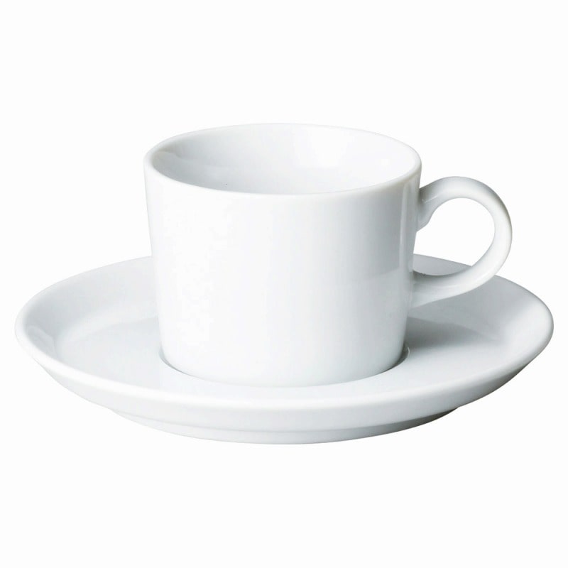 金正陶器 プラット ホワイトソーサー 1個 ※ソーサー単品のみ（ご注文単位1個）【直送品】