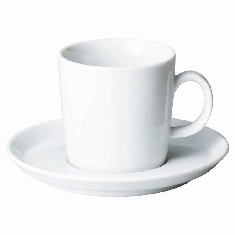 金正陶器 プラット ホワイトソーサー 1個 ※ソーサー単品のみ（ご注文単位1個）【直送品】