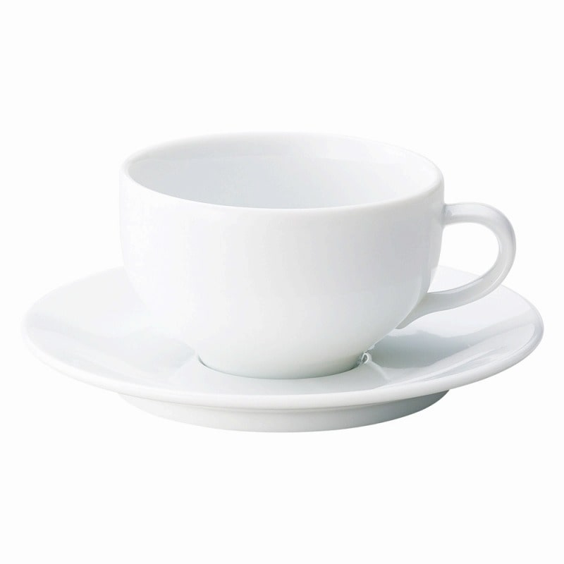 金正陶器 クラシックピュアホワイトカプチーノ碗 1個 ※カップ単品のみ（ご注文単位1個）【直送品】