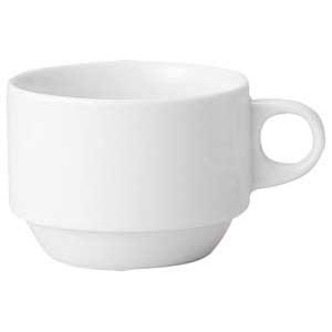 金正陶器 リアルホワイトスタックカプチーノ碗 ※カップ単品のみ 1個 (ご注文単位1個) 【直送品】