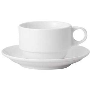 金正陶器 リアルホワイトスタックコーヒー碗 1個 ※カップ単品のみ（ご注文単位1個）【直送品】
