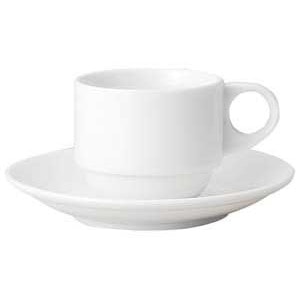 金正陶器 リアルホワイトスタックエスプレッソ碗 ※カップ単品のみ 1個（ご注文単位1個）【直送品】