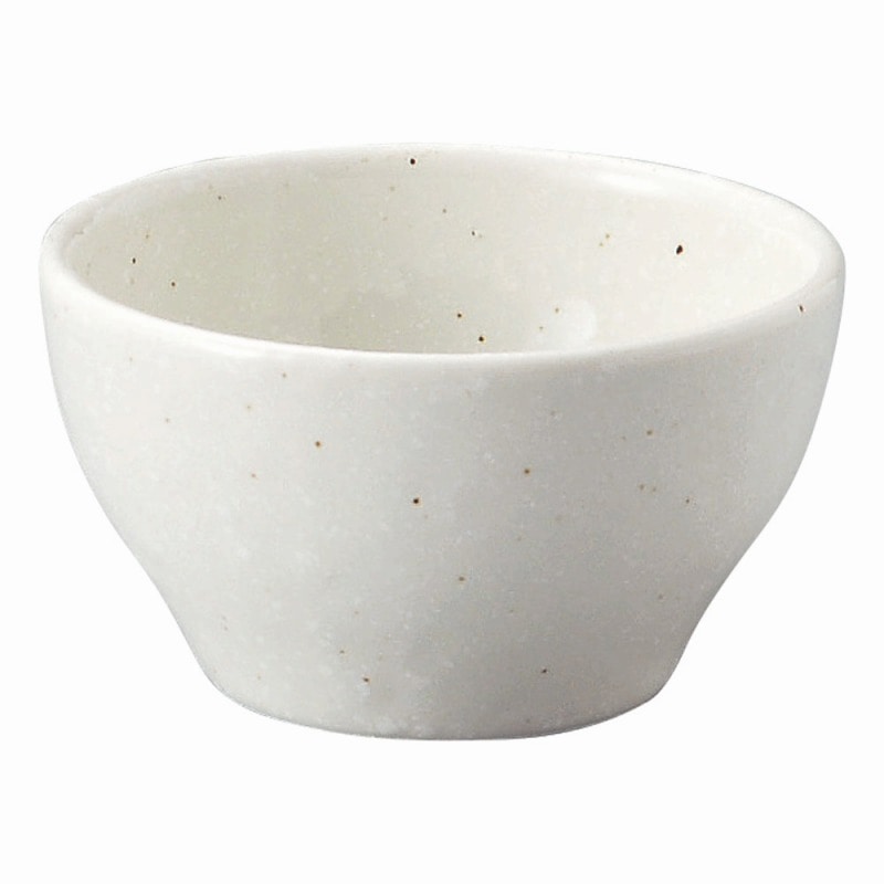 金正陶器 白粉引（黒斑点）9㎝ボール 1個（ご注文単位1個）【直送品】