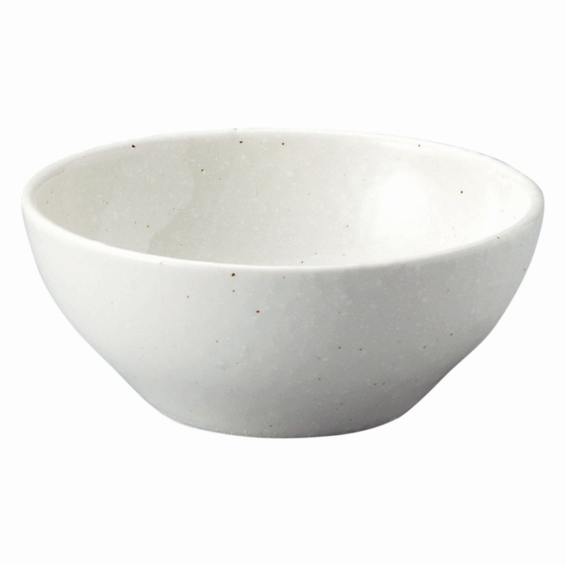 金正陶器 白粉引（黒斑点）16㎝ボール 1個（ご注文単位1個）【直送品】