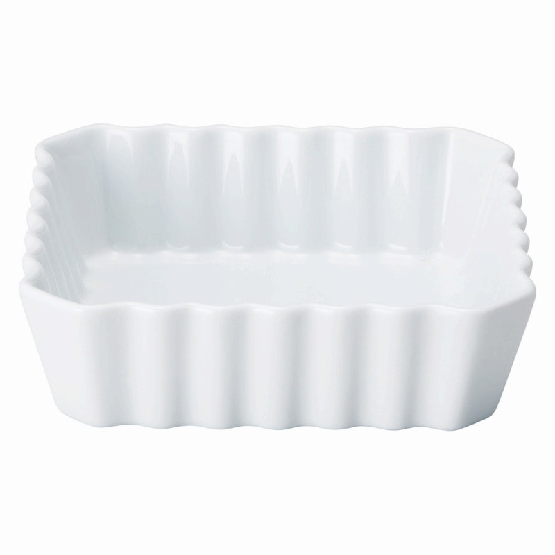 金正陶器 レンジ食器角9吋パイ皿 1個(ご注文単位1個)【直送品】