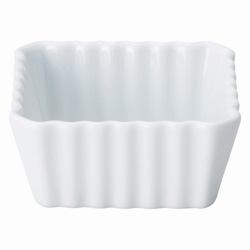 金正陶器 レンジ食器角5吋パイ皿 1個(ご注文単位1個)【直送品】