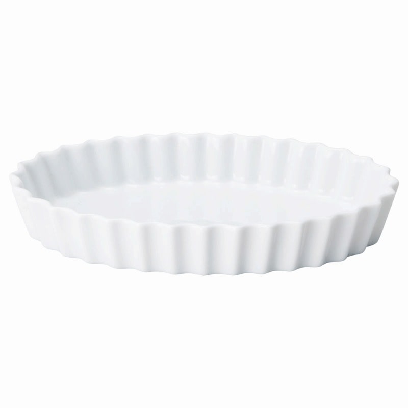 金正陶器 レンジ食器舟10吋パイ皿 1個(ご注文単位1個)【直送品】