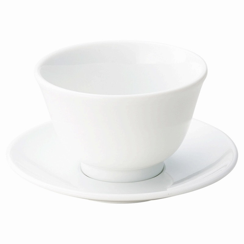 金正陶器 チャイニーズピュアホワイト反湯呑 1個(ご注文単位1個)【直送品】