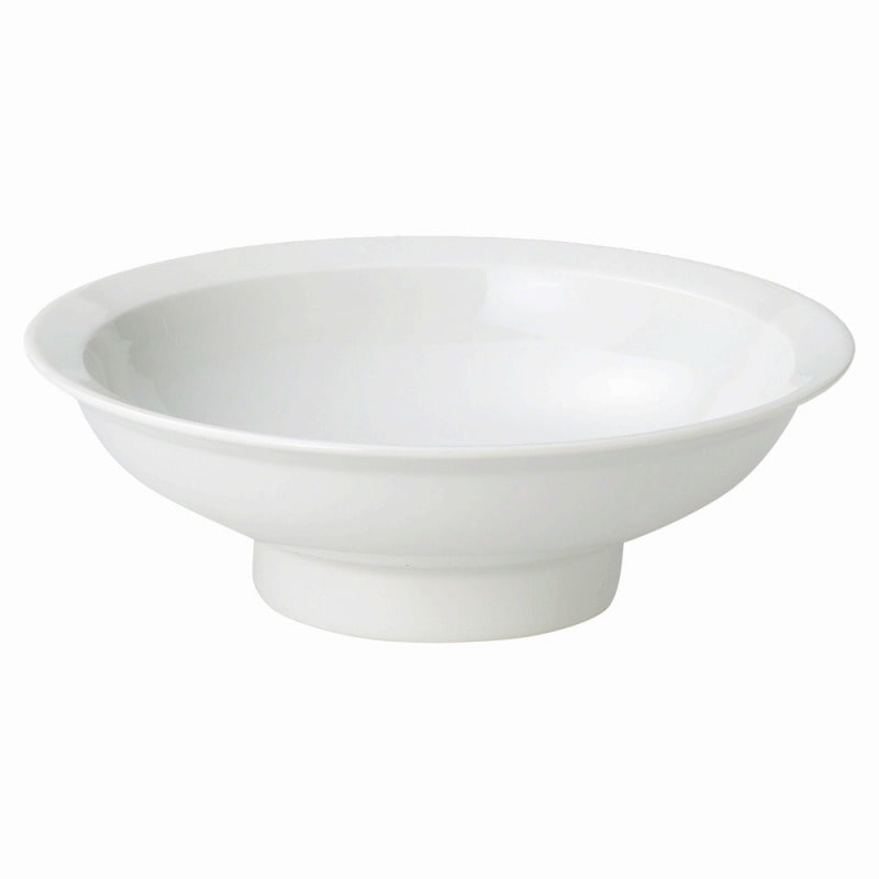 金正陶器 白中華9.0丸高台皿 1個(ご注文単位1個)【直送品】