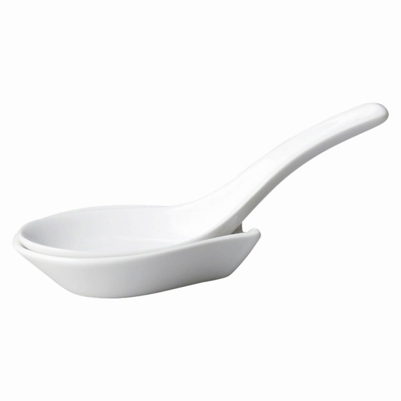 金正陶器 白中華強化白レンゲ 本体のみ1個(ご注文単位1個)【直送品】