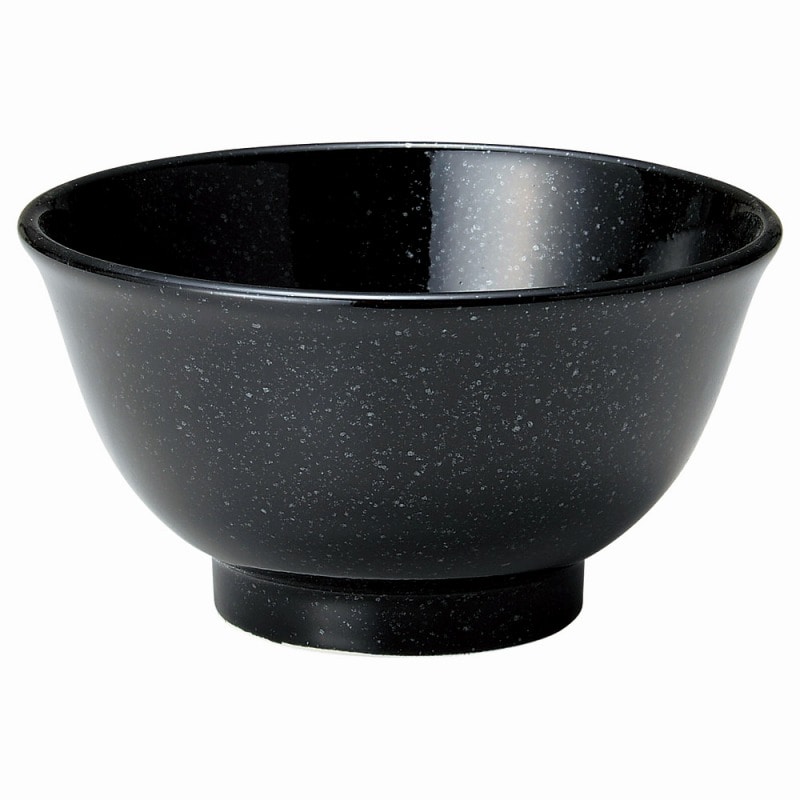 金正陶器 ニューチャイナ（黒・赤）黒反深口6.0丼 1個（ご注文単位1個）【直送品】